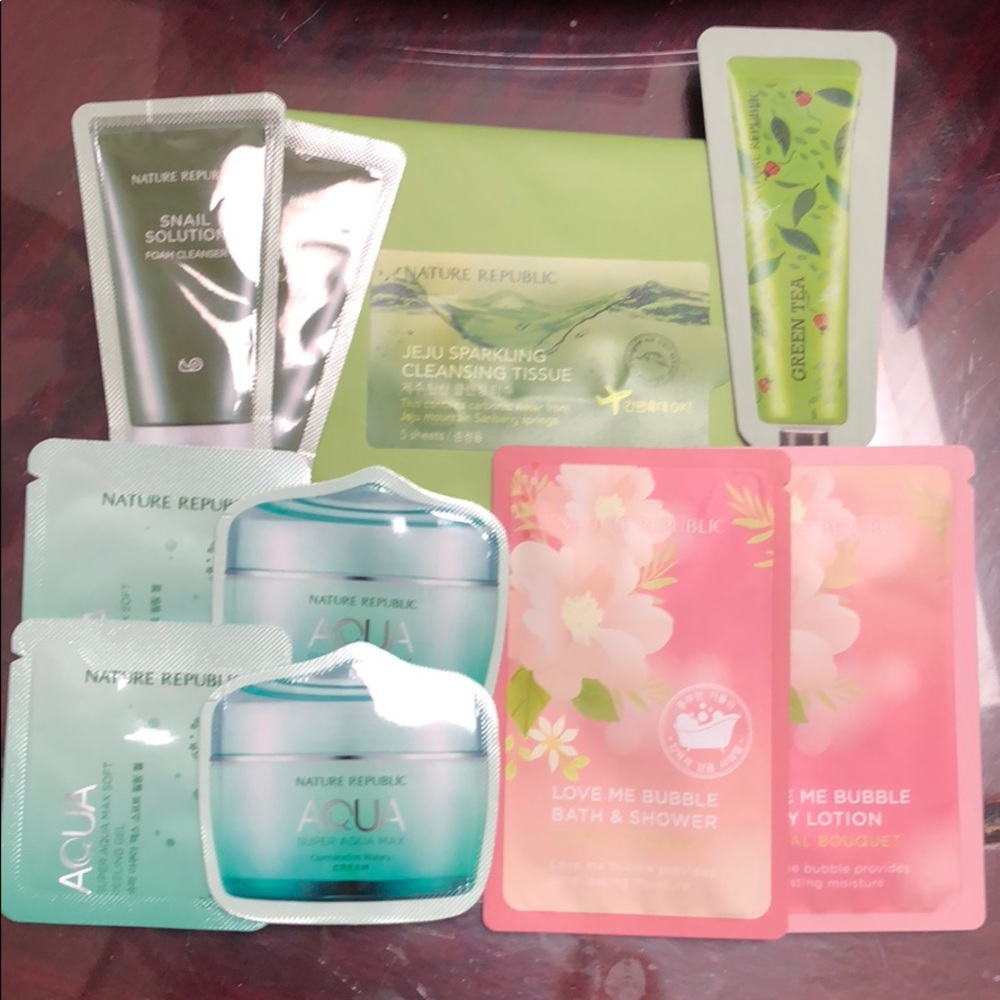 Korean skincare bundle